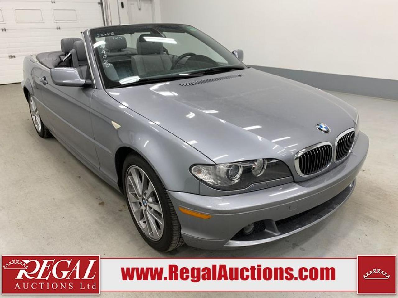 Used 2005 BMW 3 SERIES 330CI  for sale in Calgary, AB