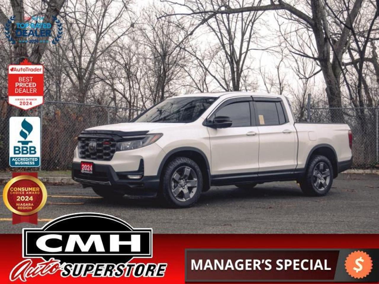 Used 2024 Honda Ridgeline TrailSport  **SUNROOF - 1 OWNER** for sale in St. Catharines, ON