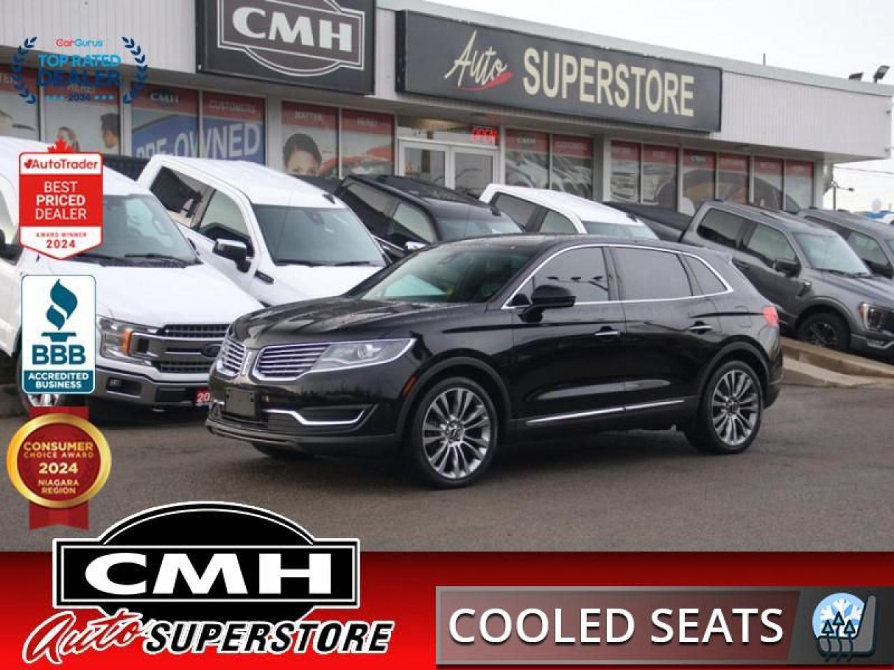 Used 2016 Lincoln MKX Reserve  **EQUIP GROUP 102A - 2.7L ECOBOOST** for sale in St. Catharines, ON