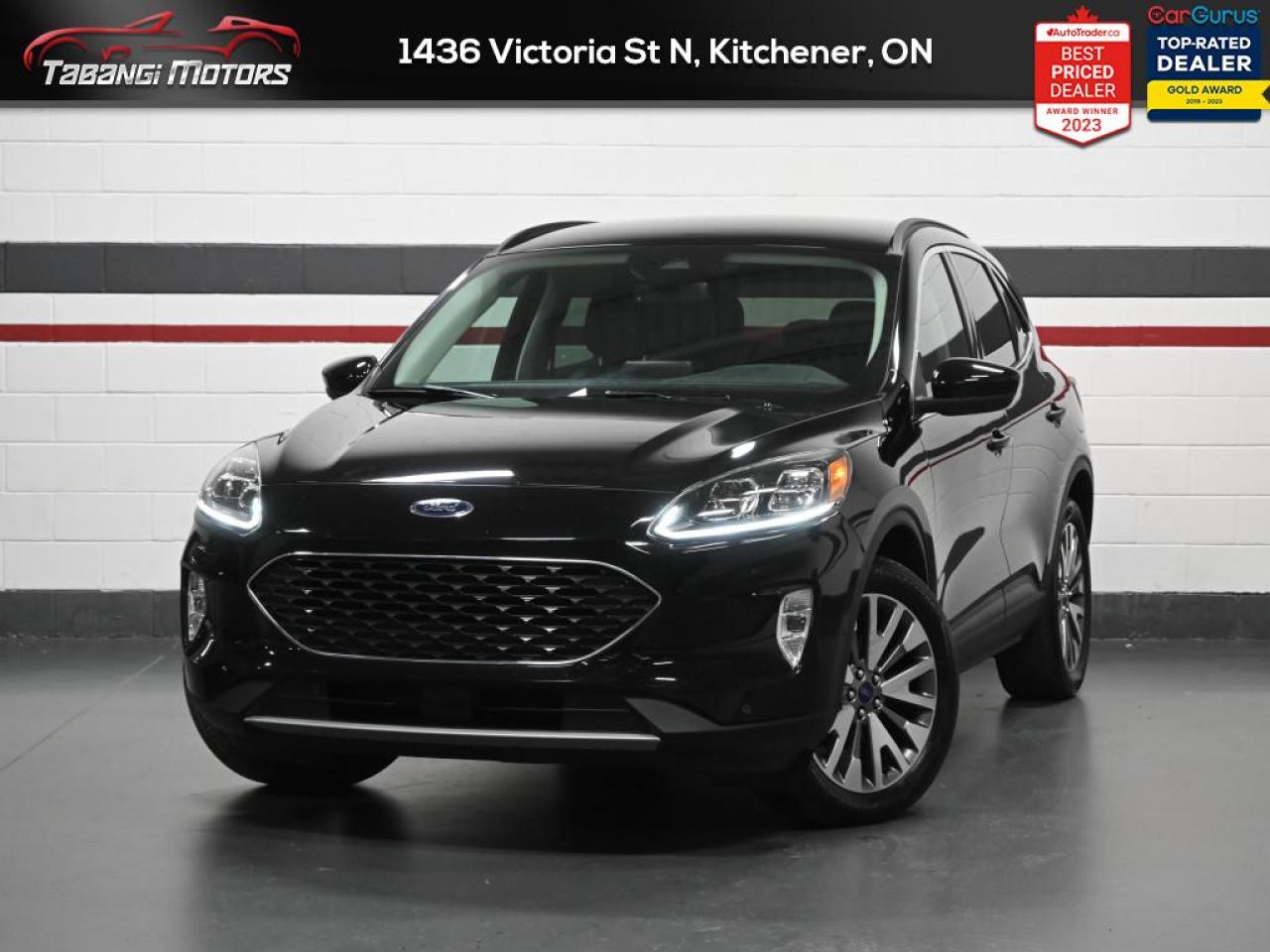 Used 2021 Ford Escape Titanium Hybrid  No Accident Navigation B&O Leather Blindspot for sale in Mississauga, ON