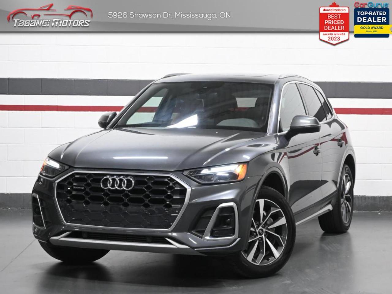 Used 2021 Audi Q5 Progressiv   S-Line No Accident Digital Dash Navigation Panoramic Roof for sale in Mississauga, ON