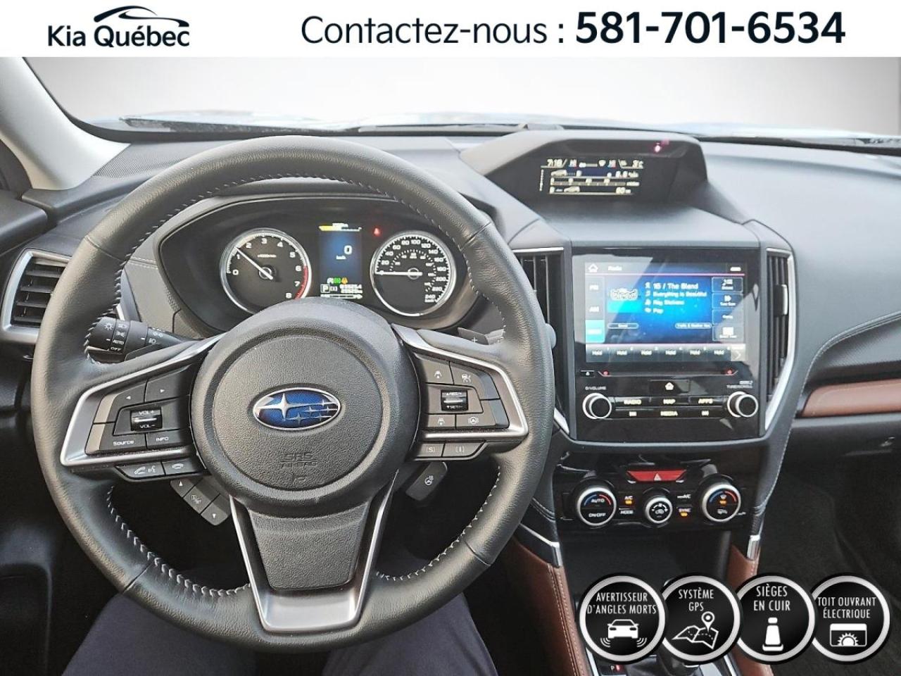 Used 2023 Subaru Forester PREMIER * AWD* GPS* TOIT* CUIR* ANGLES MORTS* for sale in Québec, QC