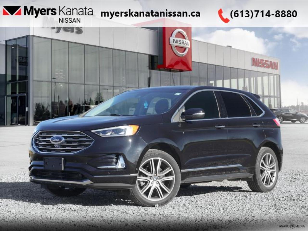 Used 2019 Ford Edge Titanium AWD  - Leather Seats -  Premium Audio for sale in Kanata, ON