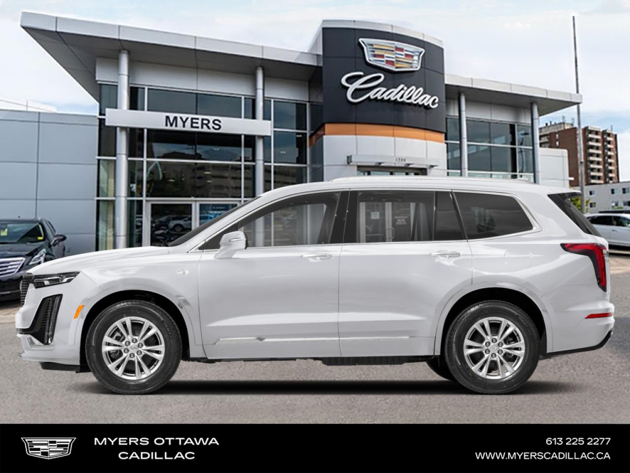 New 2025 Cadillac XT6 Luxury  XT6, CRYSTAL WHITE, AWD, LEATHER for sale in Ottawa, ON