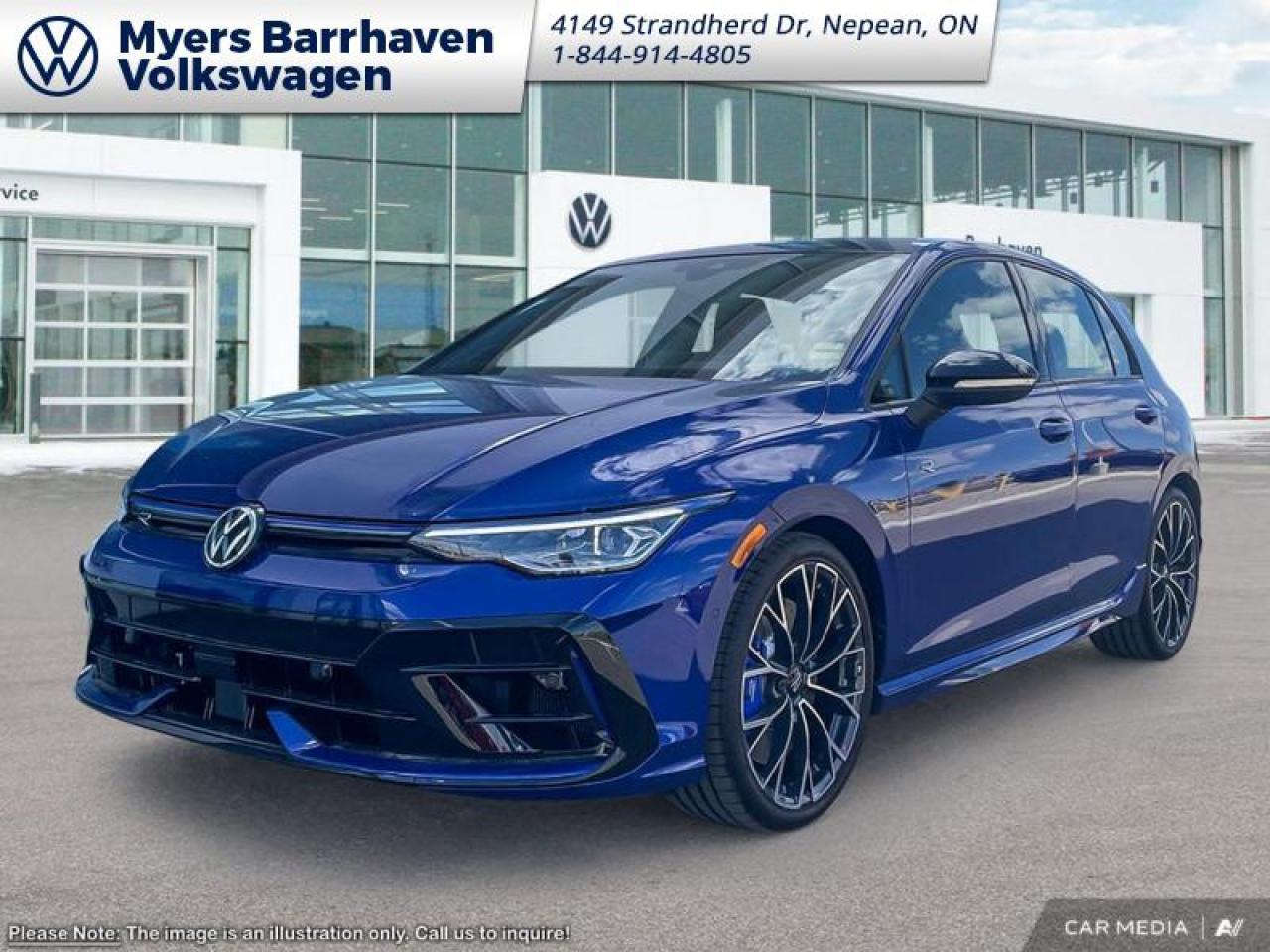 New 2025 Volkswagen Golf R Black Edition DSG for sale in Nepean, ON