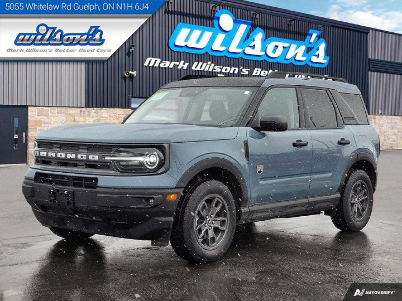 Used 2023 Ford Bronco Sport Big Bend 4X4 | Sunroof | Tow Package | Heated Seats | CarPlay + Android and more! for sale in Guelph, ON