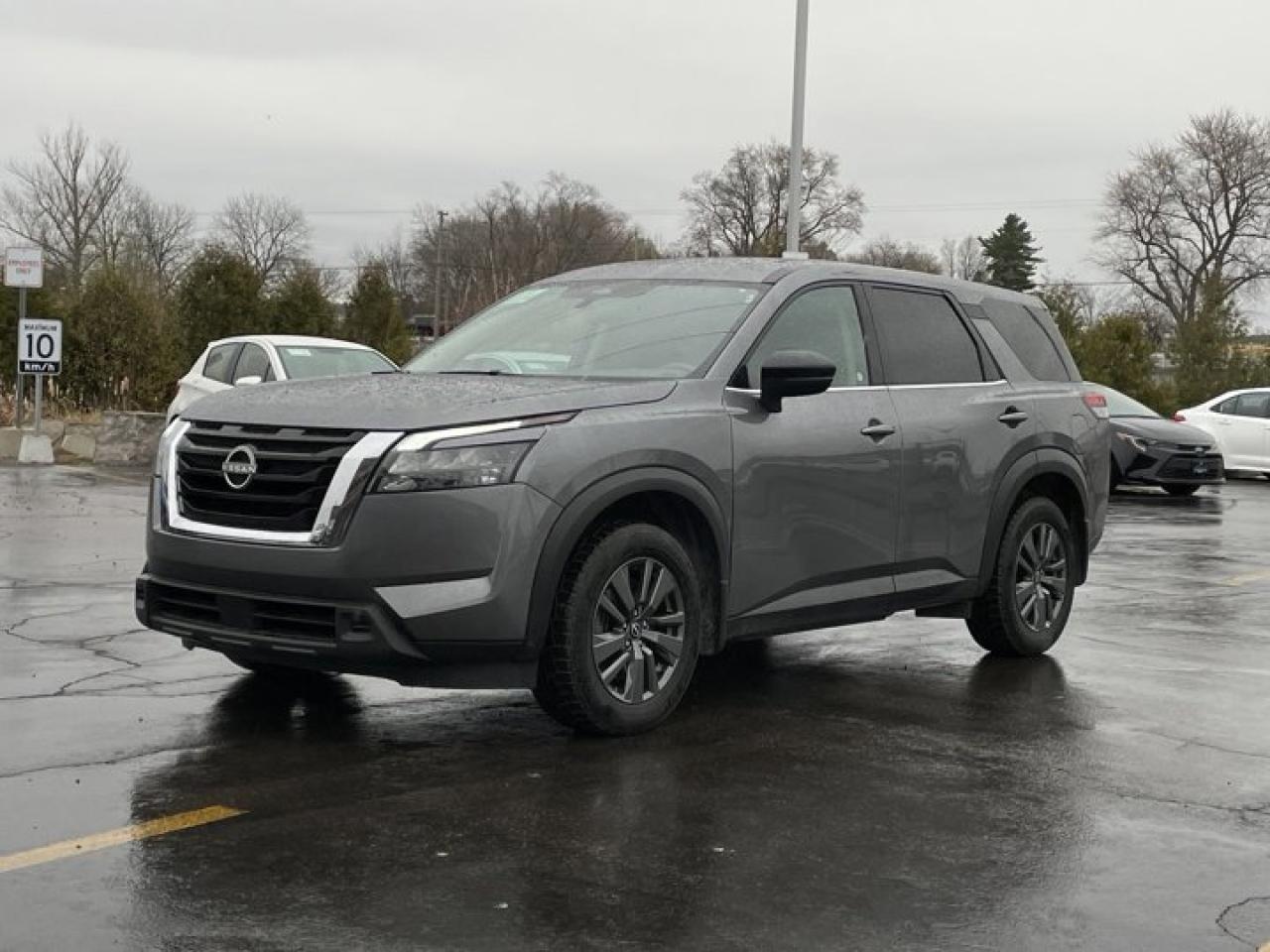 Used 2023 Nissan Pathfinder S 4WD | Heated Steering + Seats | Adaptive Cruise | CarPlay + Android | Rear Camera | and more! for sale in Guelph, ON