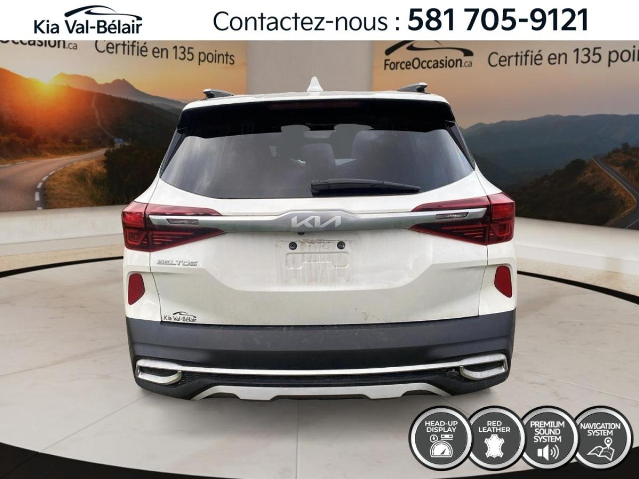 Used 2023 Kia Seltos SX TURBO *AWD *GPS *CUIR *TOIT *SIEGE CLIMATISÉ for sale in Québec, QC