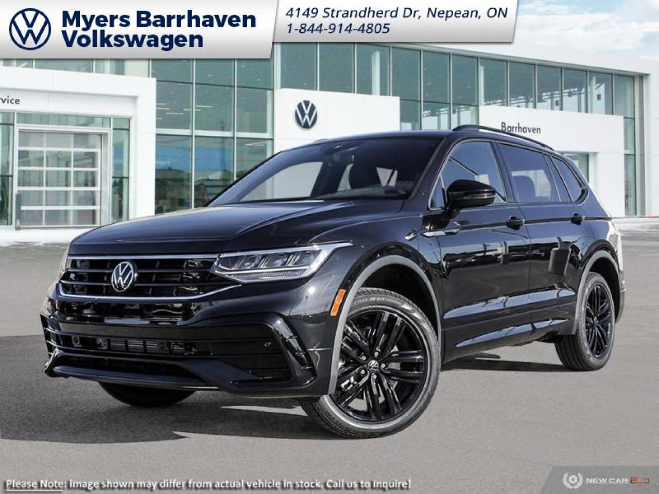 New 2024 Volkswagen Tiguan Comfortline R-Line Black Edition for sale in Nepean, ON