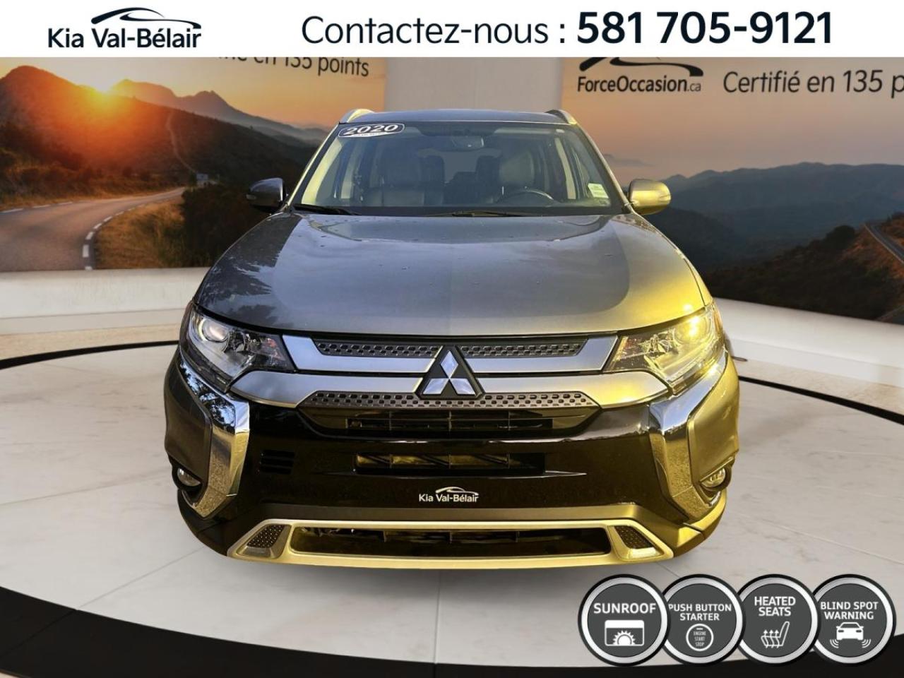 Used 2020 Mitsubishi Outlander ES *S-AWC *CUIR *CRUISE *CAMERA *SIEGE CHAUFFANT for sale in Québec, QC