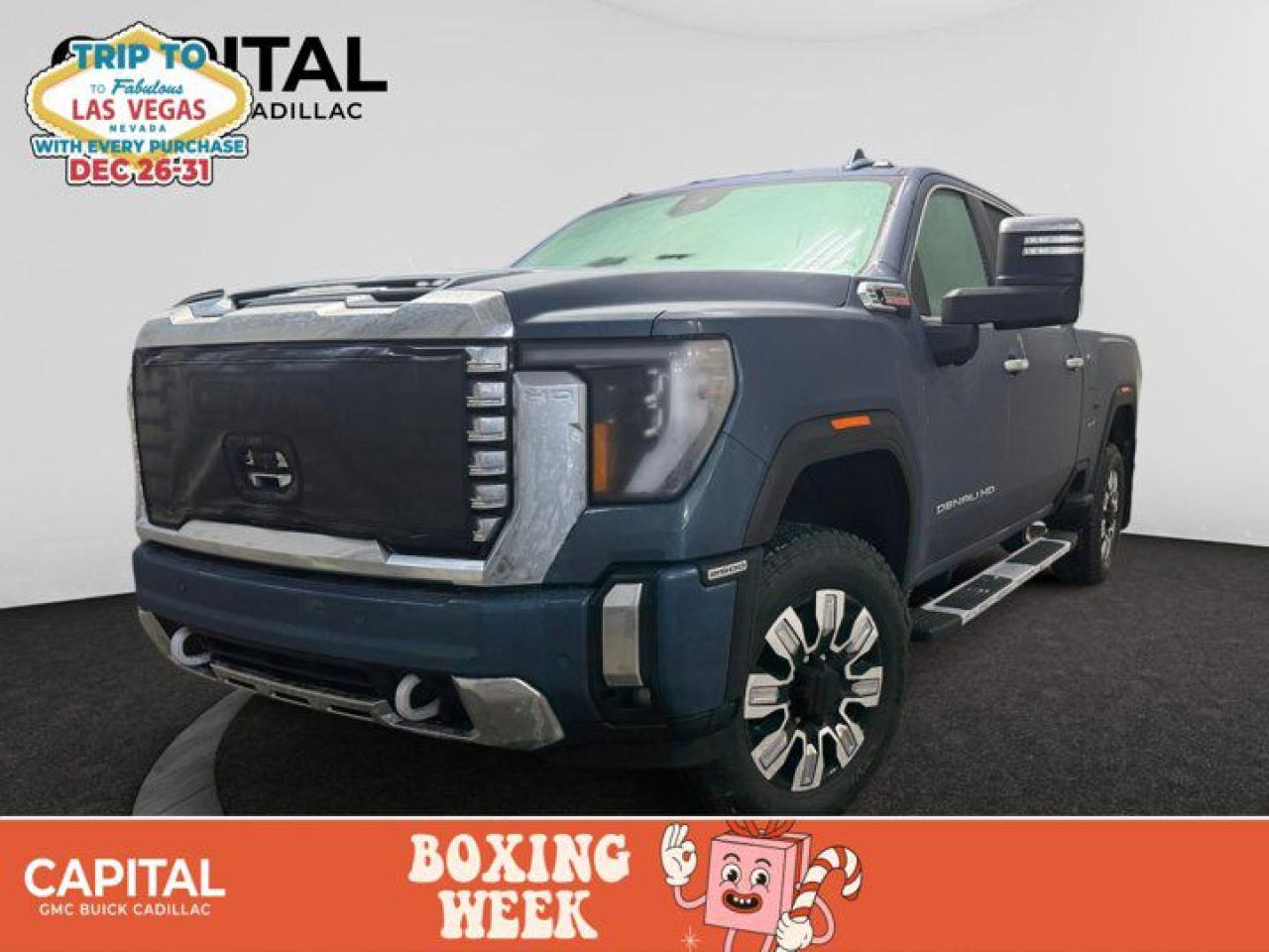 This 2025 GMC Sierra 2500HD in Downpour Metallic is equipped with 4WD and Turbocharged Diesel V8 6.6L/ engine.Check out this vehicles pictures, features, options and specs, and let us know if you have any questions. Helping find the perfect vehicle FOR YOU is our only priority.P.S...Sometimes texting is easier. Text (or call) 306-801-9090 for fast answers at your fingertips!Dealer License #914248Disclaimer: All prices are plus taxes & include all cash credits & loyalties. See dealer for Details.