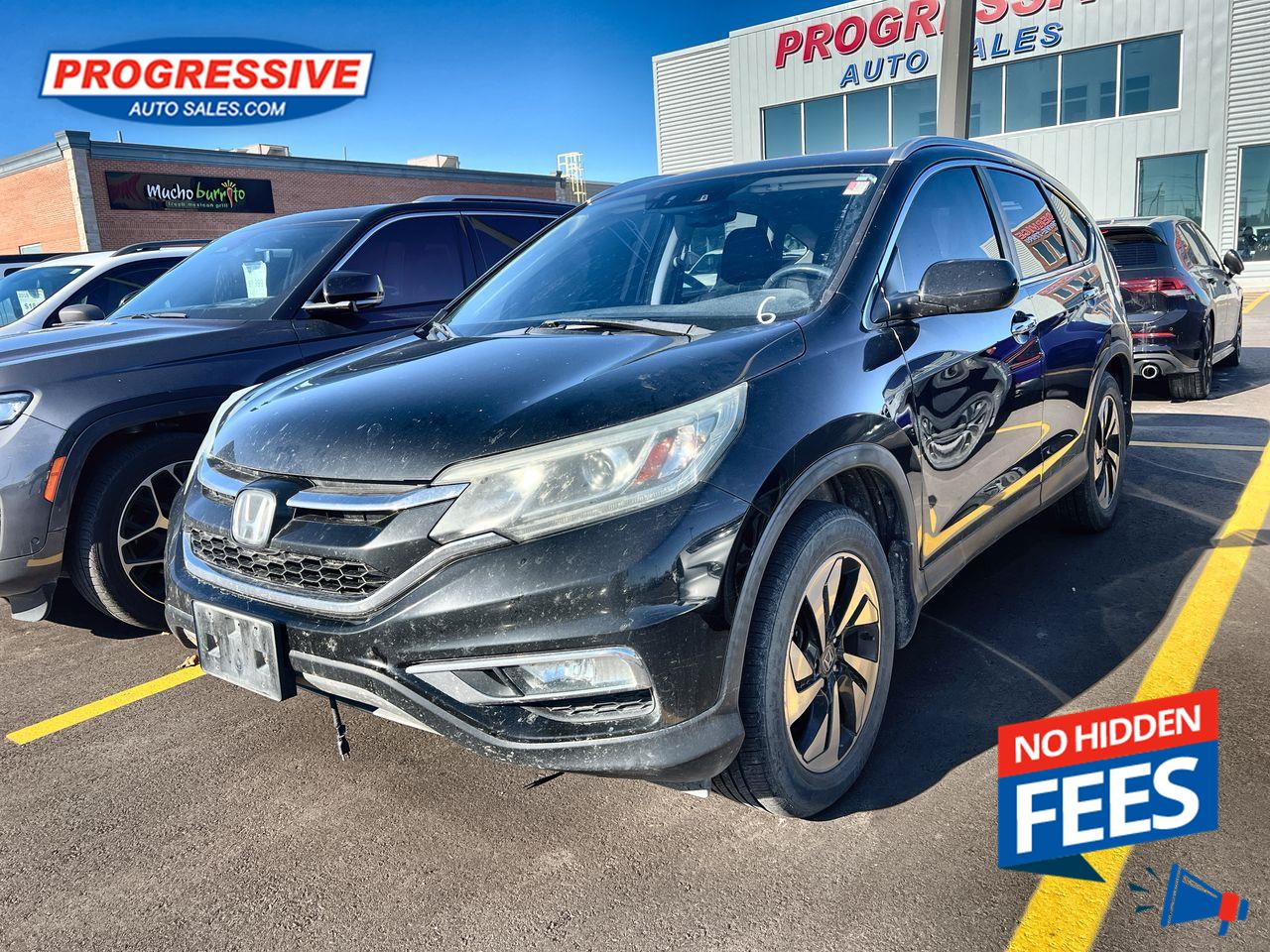 Used 2015 Honda CR-V Touring - Navigation -  Leather Seats for sale in Sarnia, ON