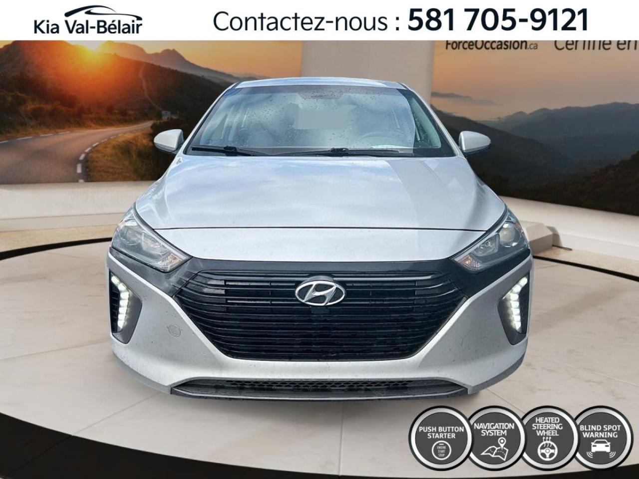 Used 2019 Hyundai IONIQ Plug-In Hybrid PREFERRED *GPS *CRUISE *CAMERA *SIEGES CHAUFFANT for sale in Québec, QC