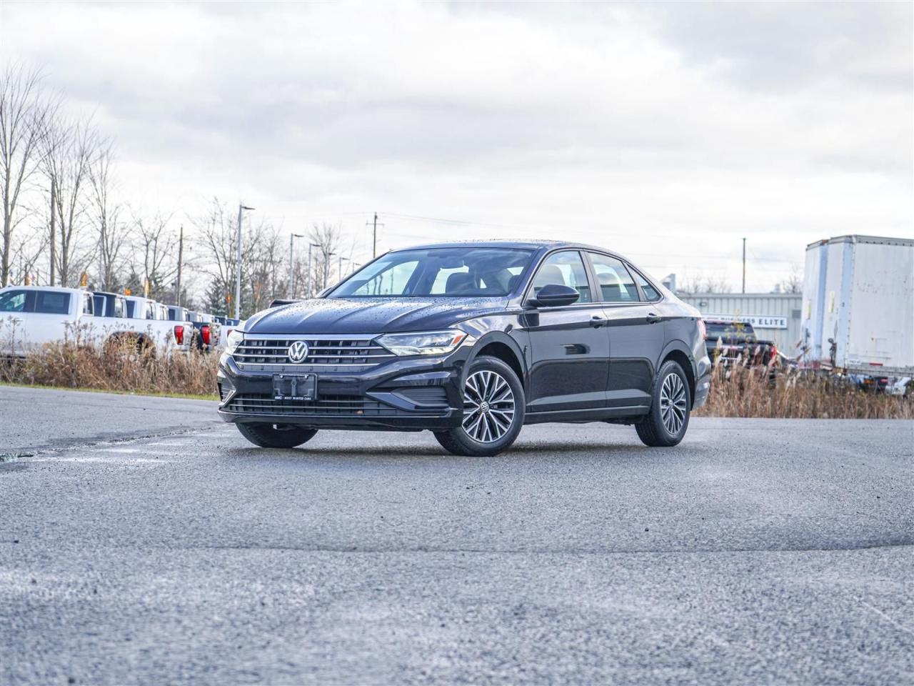 <div style=text-align: justify;><span style=font-size:14px;><span style=font-family:times new roman,times,serif;>This 2019 Volkswagen Jetta has a CLEAN CARFAX with no accidents and is also Canadian (Ontario) vehicle. High-value options included with this vehicle are; blind spot indicators, pre-collision, black leather / heated seats, convenience entry, push button, app connect, sunroof, back up camera, touchscreen and 16” alloy rims, offering immense value.<br /> <br />Why buy from us?<br /> <br />Most Wanted Cars is a place where customers send their family and friends. MWC offers the best financing options in Kitchener-Waterloo and the surrounding areas. Family-owned and operated, MWC has served customers since 1975 and is also DealerRater’s 2022 Provincial Winner for Used Car Dealers. MWC is also honoured to have an A+ standing on Better Business Bureau and a 4.8/5 customer satisfaction rating across all online platforms with over 1400 reviews. With two locations to serve you better, our inventory consists of over 150 used cars, trucks, vans, and SUVs.<br /> <br />Our main office is located at 1620 King Street East, Kitchener, Ontario. Please call us at 519-772-3040 or visit our website at www.mostwantedcars.ca to check out our full inventory list and complete an easy online finance application to get exclusive online preferred rates.<br /> <br />*Price listed is available to finance purchases only on approved credit. The price of the vehicle may differ from other forms of payment. Taxes and licensing are excluded from the price shown above*</span></span></div><br />