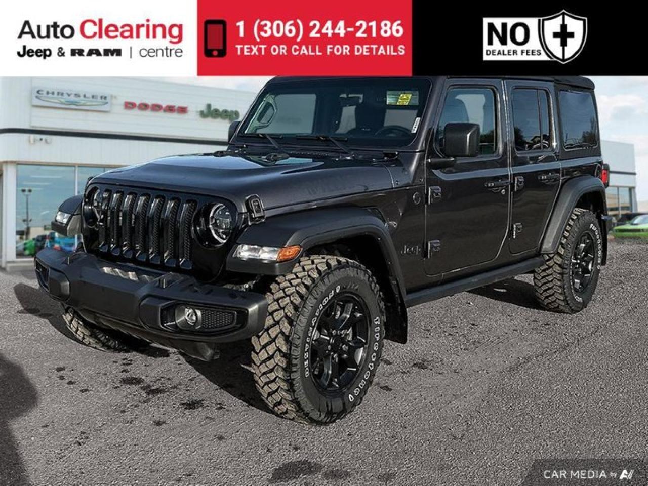 Used 2023 Jeep Wrangler Willys for sale in Saskatoon, SK