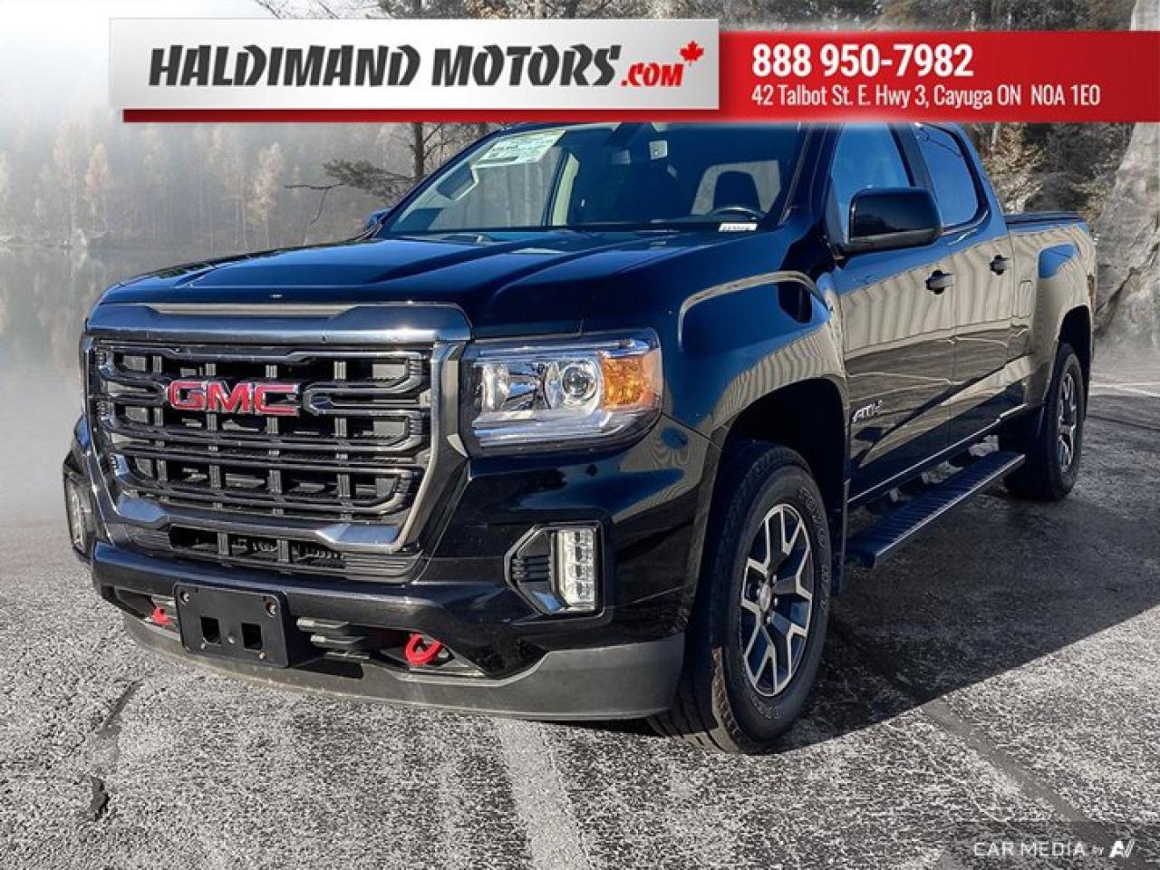 Used 2021 GMC Canyon 4WD AT4 w/Cloth for sale in Cayuga, ON