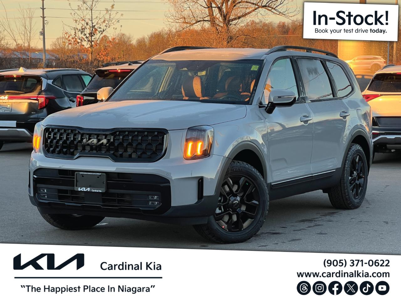 New 2025 Kia Telluride X-Pro - Terracotta Brown for sale in Niagara Falls, ON