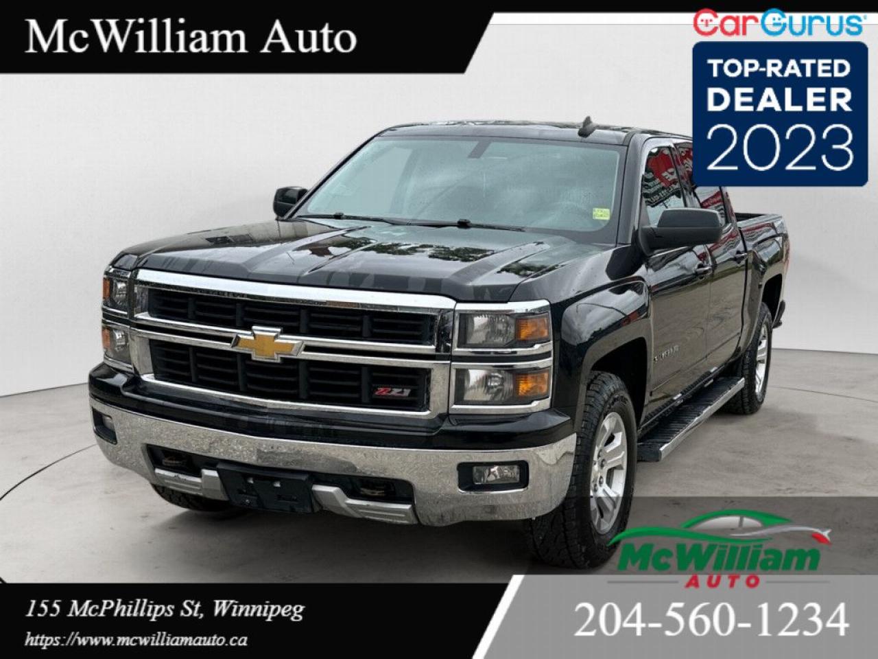 Used 2015 Chevrolet Silverado 1500 | 4x4 | Z71 Package | One Owner | Accident-Free | for sale in Winnipeg, MB