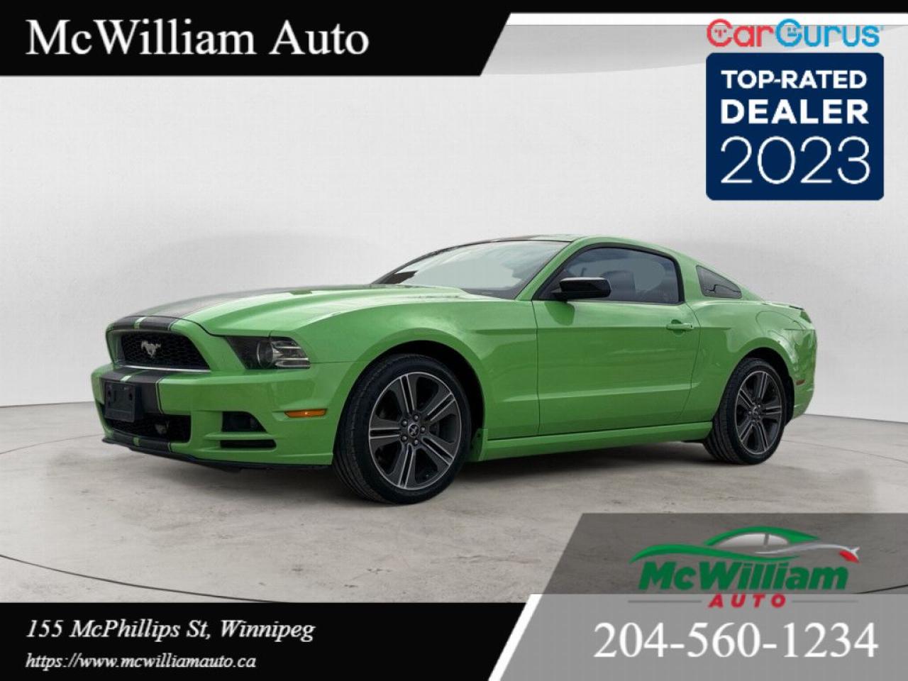 Used 2013 Ford Mustang V6 RWD *LOW MILEAGE* *305HP* *MANUAL TRANS* for sale in Winnipeg, MB