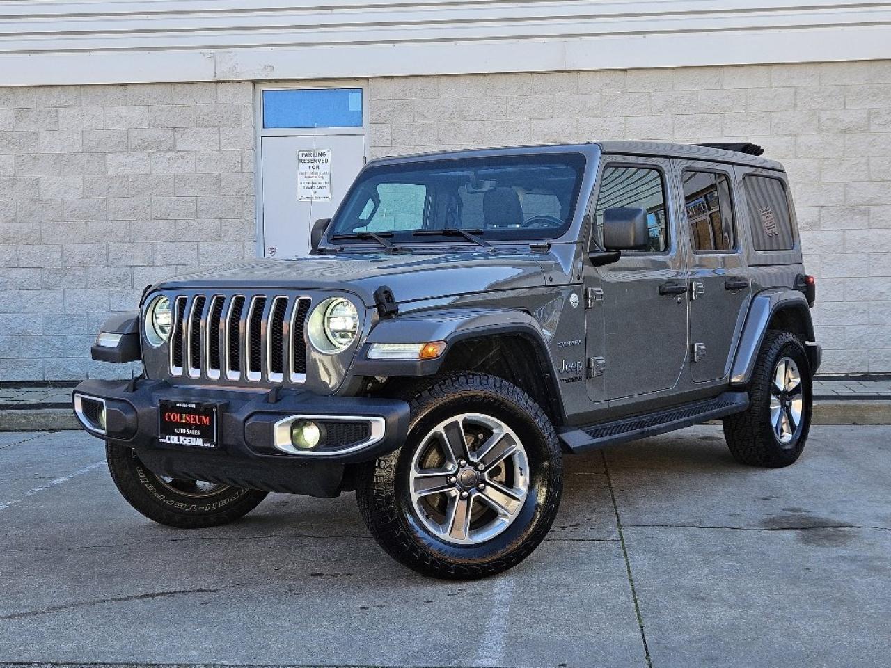 Used 2019 Jeep Wrangler Unlimited UNLIMITED SAHARA-POWER-SKYTOP-V6-CLEAN CARFAX for sale in Toronto, ON