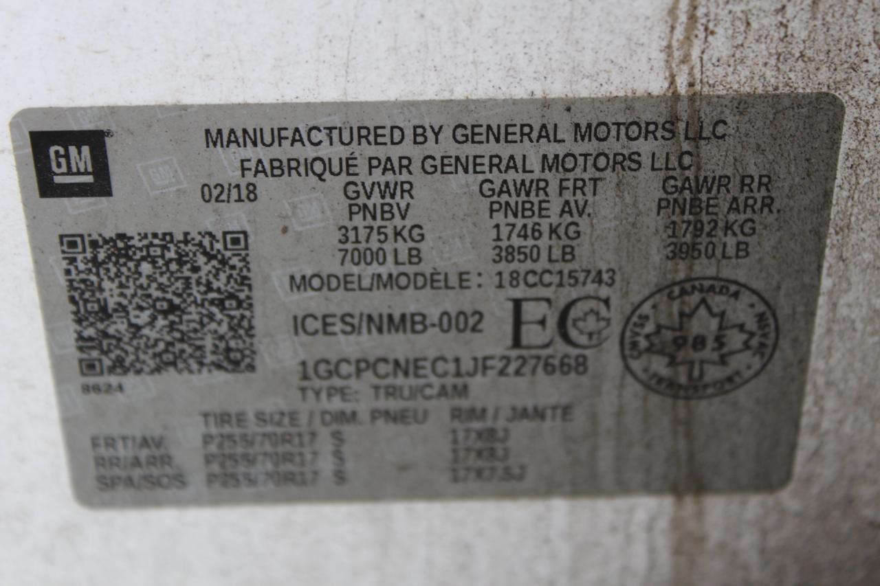 2018 Chevrolet Silverado 1500  Photo