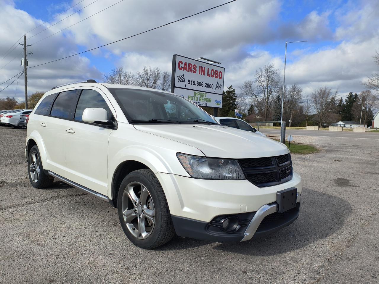 Used 2017 Dodge Journey AWD Crossroad No Accidents/Certified for sale in Komoka, ON