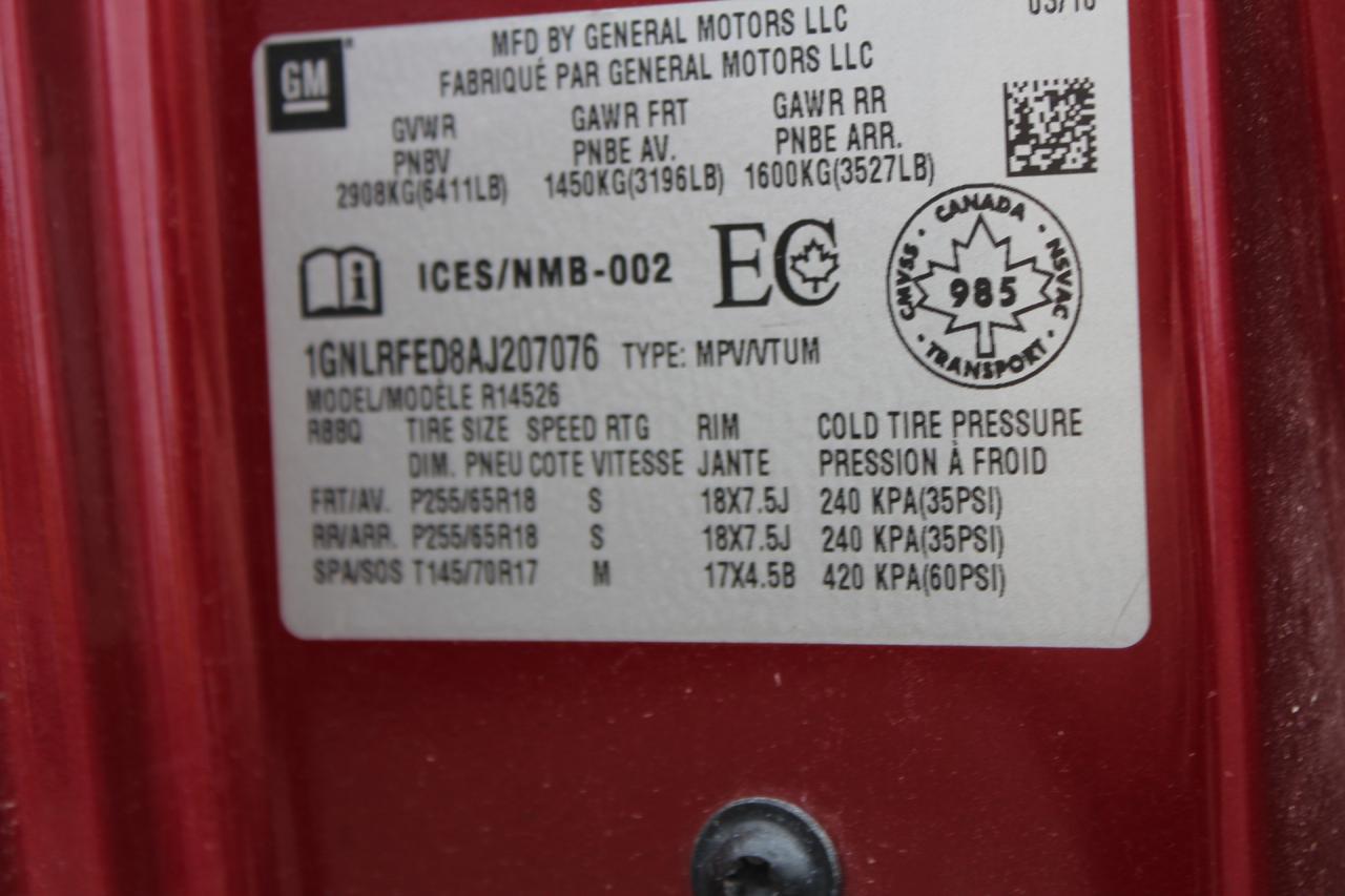 2010 Chevrolet Traverse  Photo