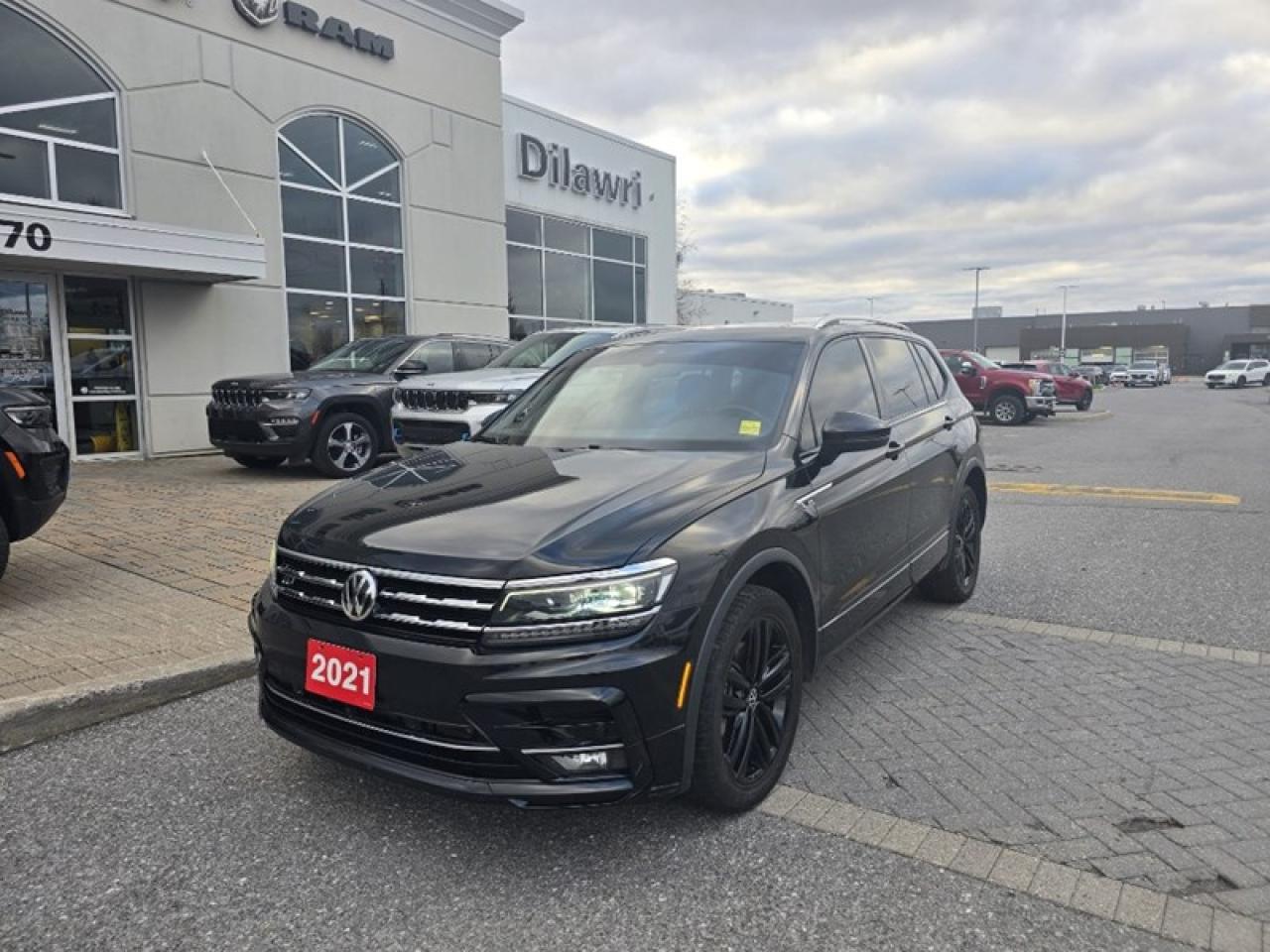 Used 2021 Volkswagen Tiguan Highline 4MOTION for sale in Nepean, ON