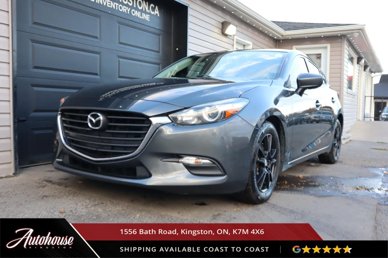 Used 2017 Mazda MAZDA3 GX MANUAL - BACKUP CAM - CLEAN CARFAX for sale in Kingston, ON