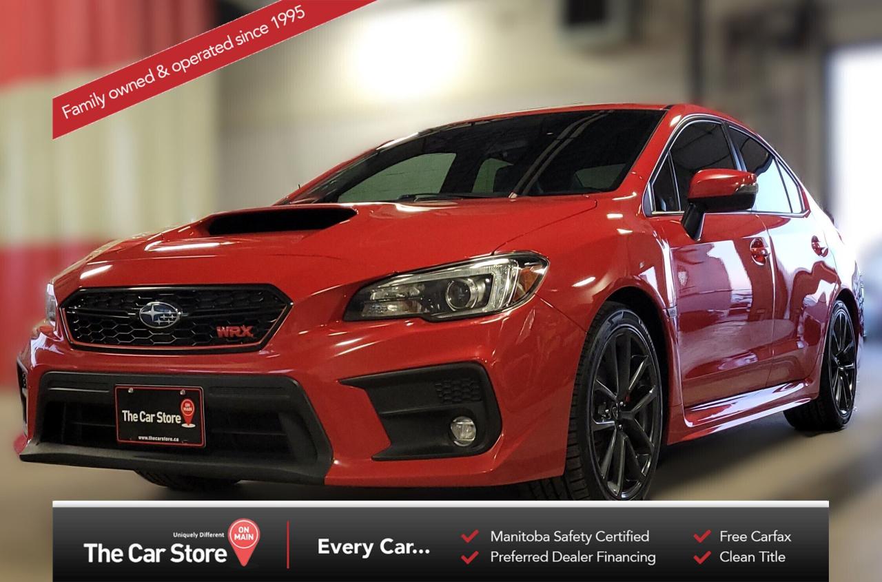 Used 2018 Subaru WRX Sport-Tech Manual Leather/Sunroof/No Accidents for sale in Winnipeg, MB