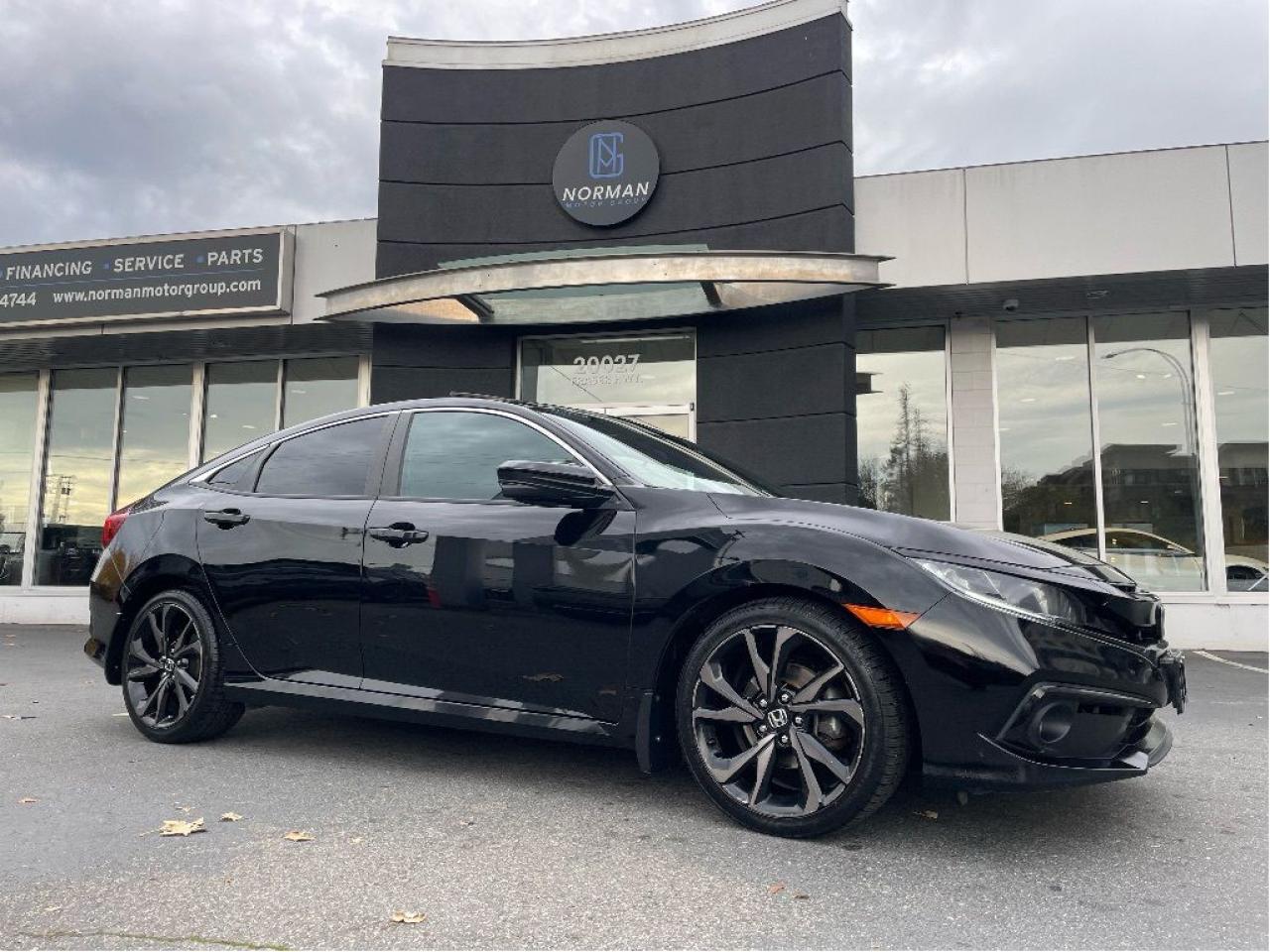 Used 2019 Honda Civic Sedan Sport PWR HEATED SEATS SUNROOF CAMERA for sale in Langley, BC