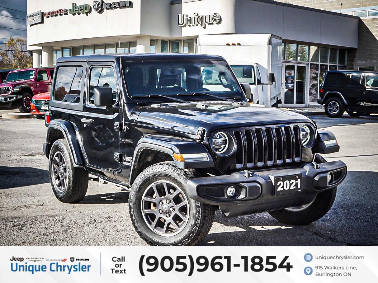 Used 2021 Jeep Wrangler 80th Anniversary 4x4| NAV| COLD WEATHER GROUP| for sale in Burlington, ON