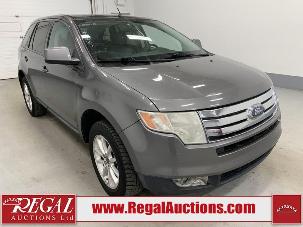 Used 2010 Ford Edge SEL for sale in Calgary, AB