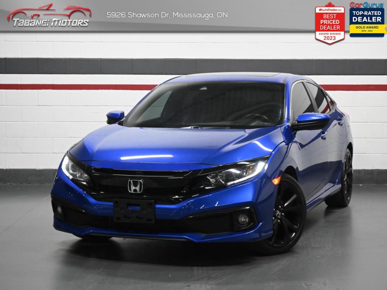 Used 2019 Honda Civic Sport   Sunroof Remote Start Lane Watch Push Start Lane Keep for sale in Mississauga, ON