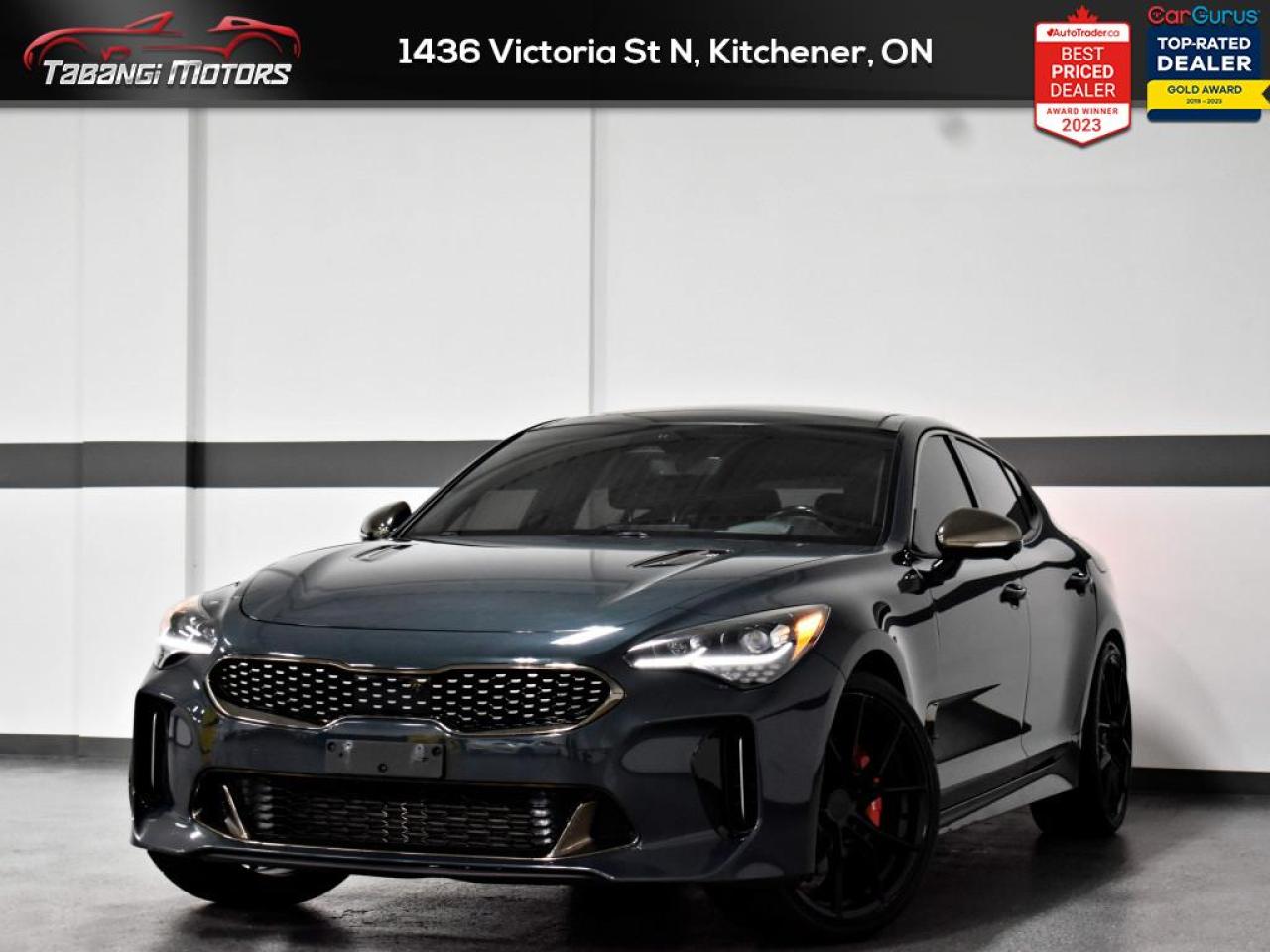 Used 2022 Kia Stinger GT   No Accident 360CAM HUD Harman/Kardon Navigation Sunroof for sale in Mississauga, ON