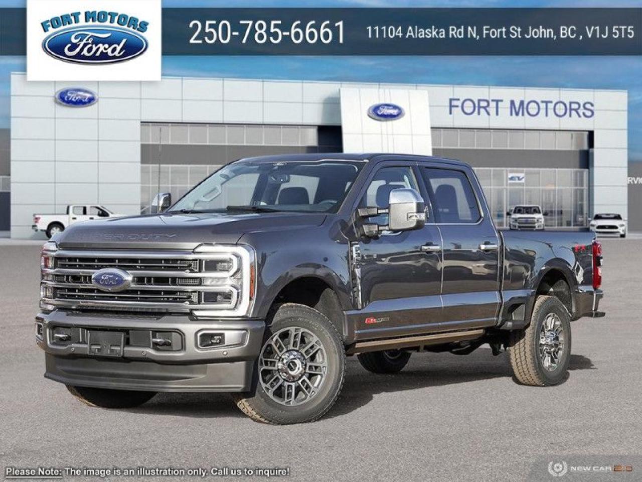 New 2024 Ford F-350 Super Duty Limited  - Diesel Engine for sale in Fort St John, BC