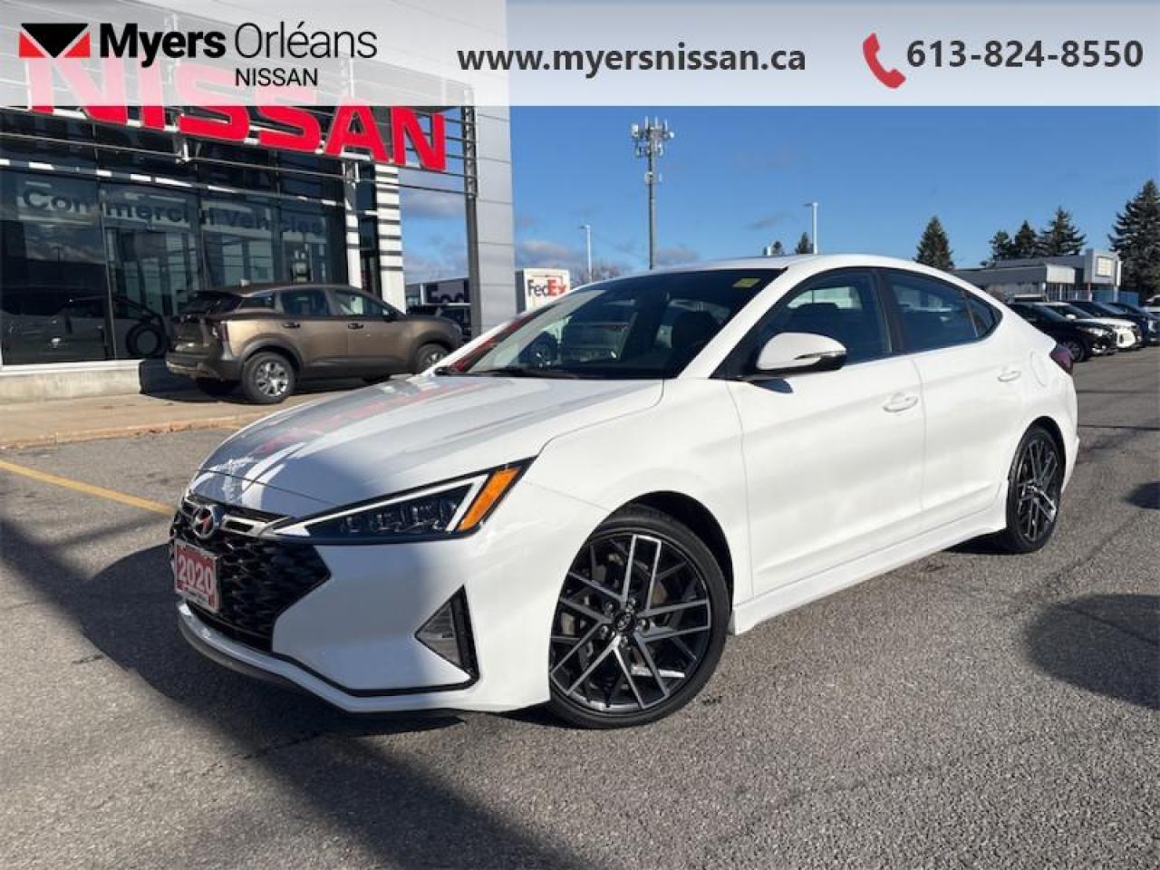 Used 2020 Hyundai Elantra Sport DCT  -  Leather Seats for sale in Orleans, ON