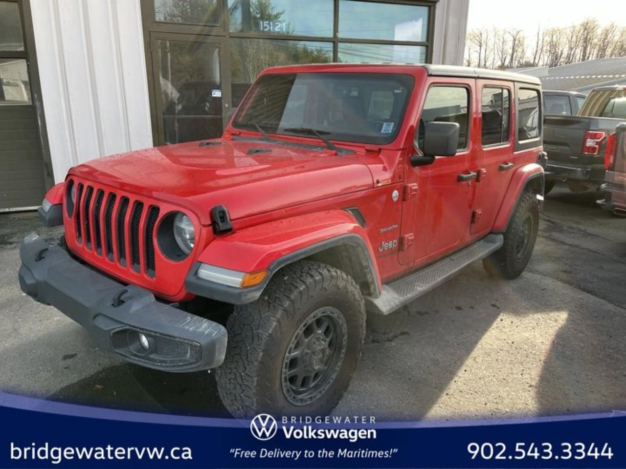 Used 2018 Jeep Wrangler Unlimited Sahara for sale in Hebbville, NS