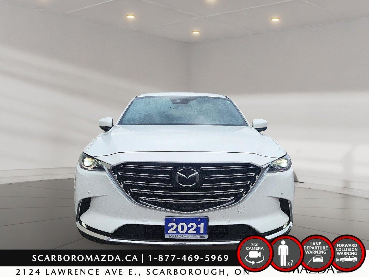 Used 2021 Mazda CX-9 7 PASSENGERS|360CAMERA|AWD|NAV|CLEAN CARFAX for sale in Scarborough, ON