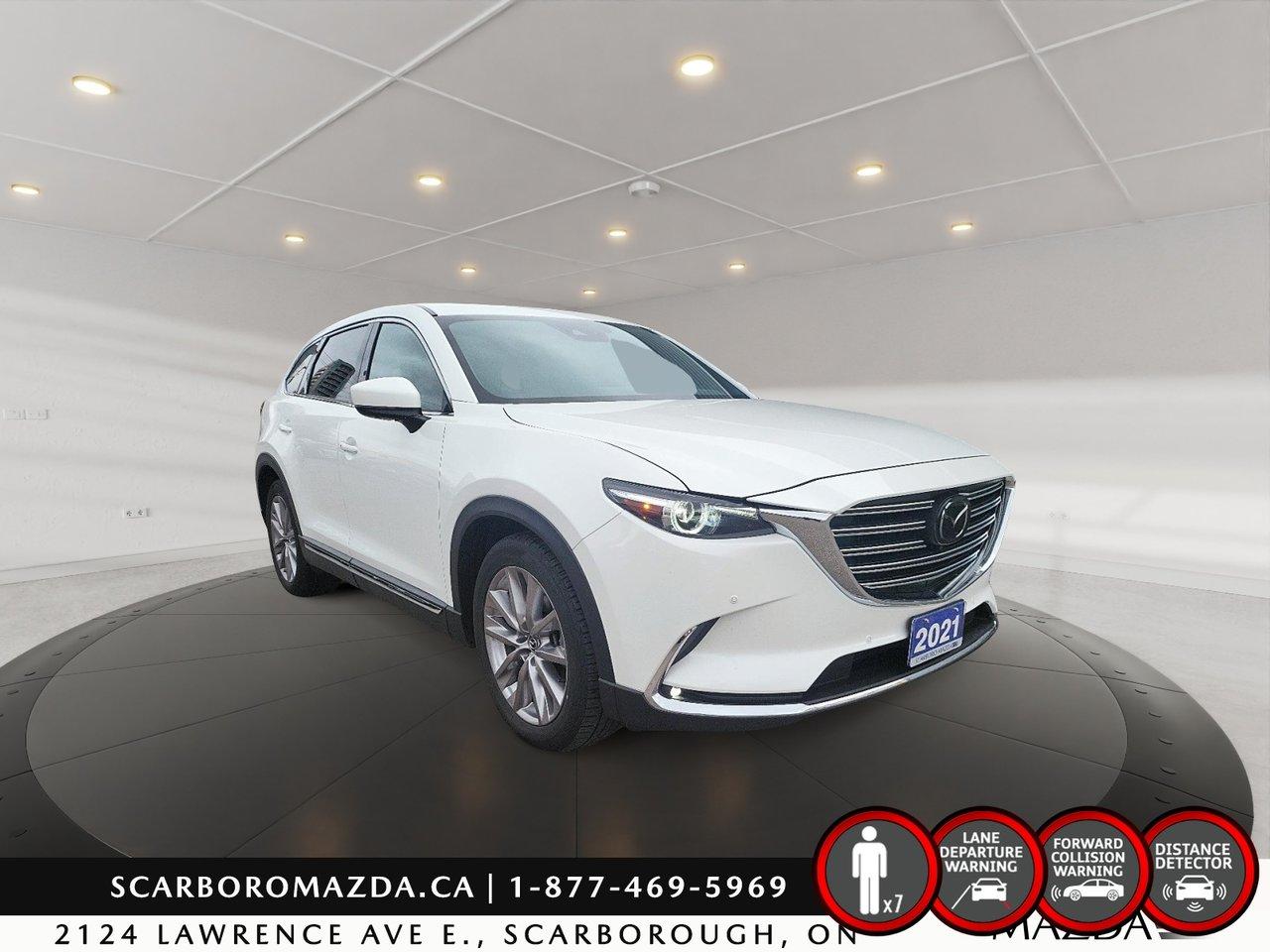 Used 2021 Mazda CX-9 7 PASSENGERS|NEW BRAKES|360CAMERA|NAV|AWD|LEATHER| for sale in Scarborough, ON