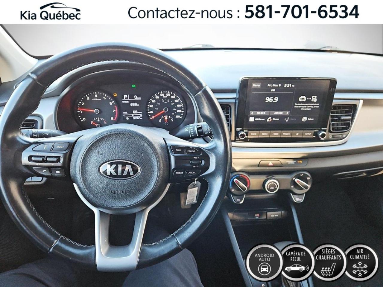 Used 2021 Kia Rio5 LX+ * IVT* CARPLAY* SIEGES CHAUFFANTS* CAMERA* for sale in Québec, QC