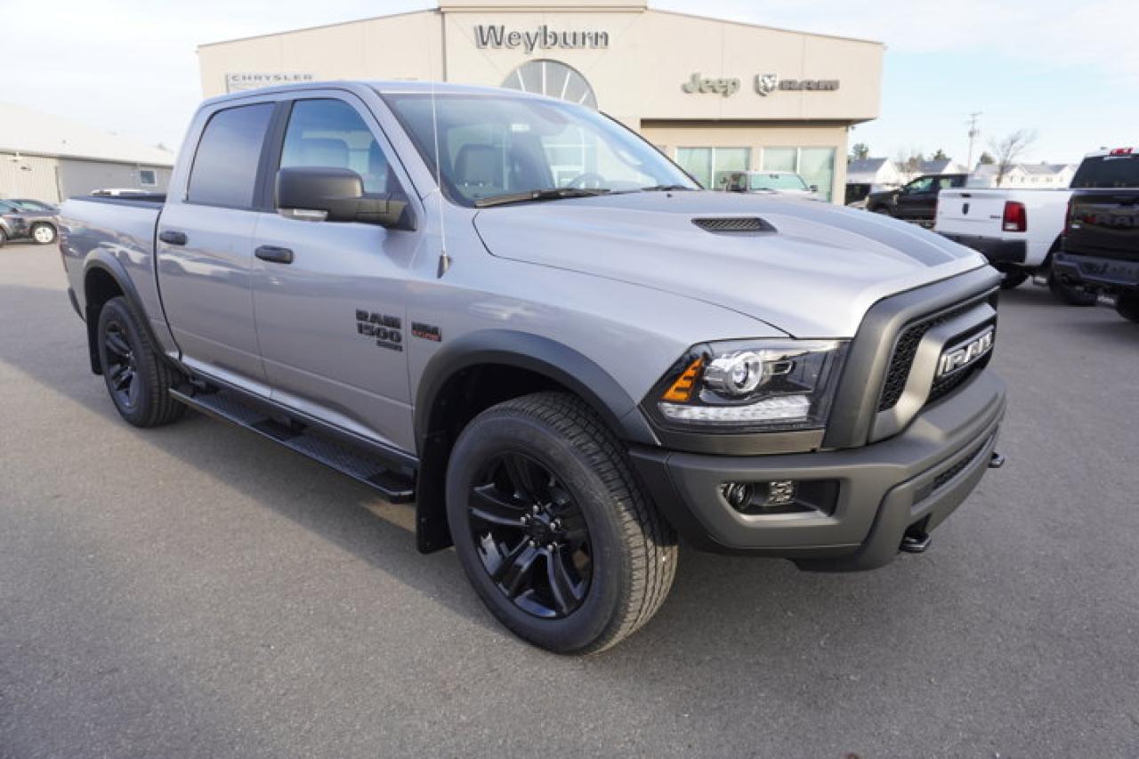 New 2024 RAM 1500 Classic Warlock | 5.7L HEMI! | Parking Sensors | Heated Seats/Wheel | 8.4