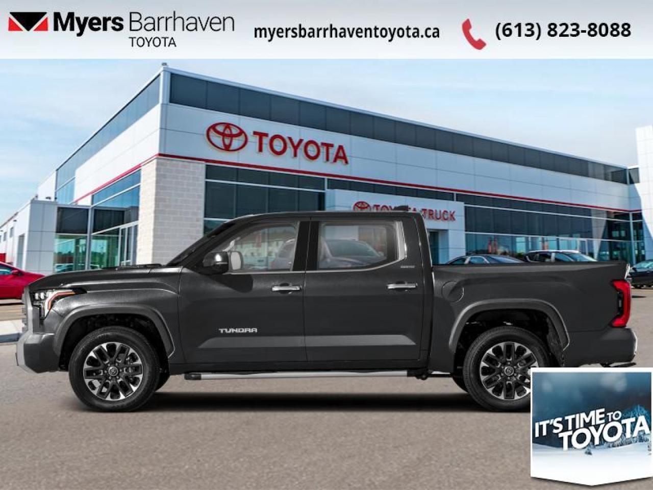 New 2025 Toyota Tundra Hybrid Limited  - Hybrid -  Cooled Seats - $547 B/W for sale in Ottawa, ON