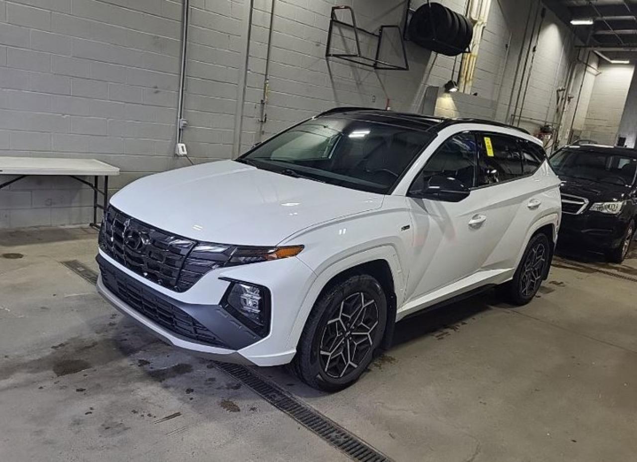 Used 2022 Hyundai Tucson N Line AWD | Leather | Pano Sunroof | Nav | Adaptive Cruise | Bose | Heated Steering + Seats + more! for sale in Guelph, ON