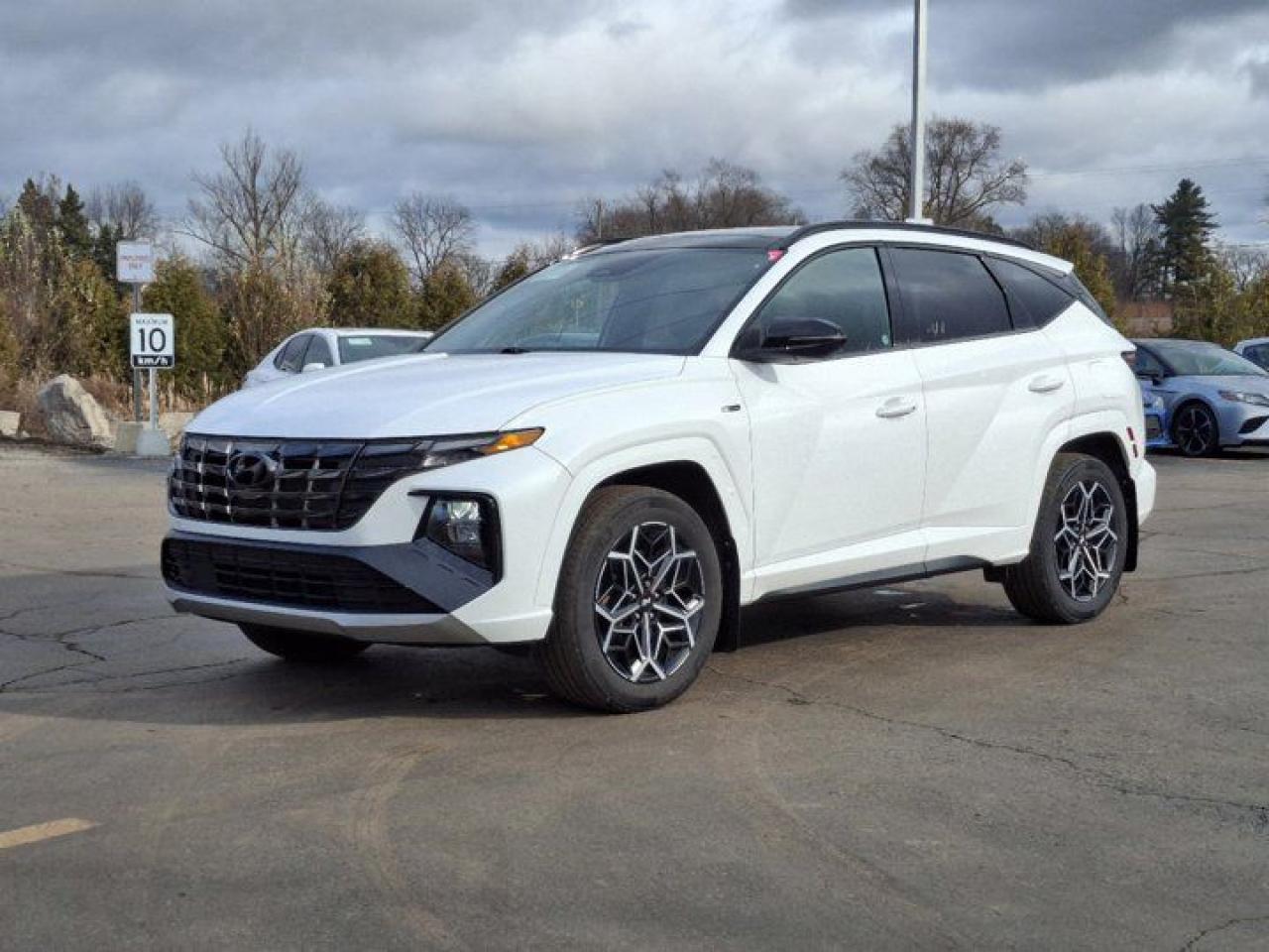 Used 2022 Hyundai Tucson N Line AWD | Leather | Pano Sunroof | Nav | Adaptive Cruise | Bose | Heated Steering + Seats + more! for sale in Guelph, ON