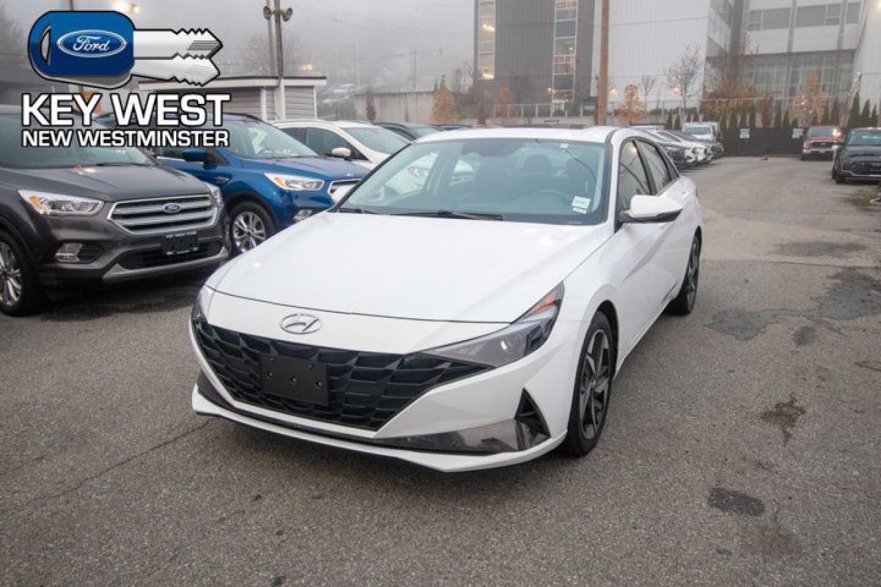 Used 2023 Hyundai Elantra Luxury Sunroof Leather Nav Cam Heated Seats for sale in New Westminster, BC