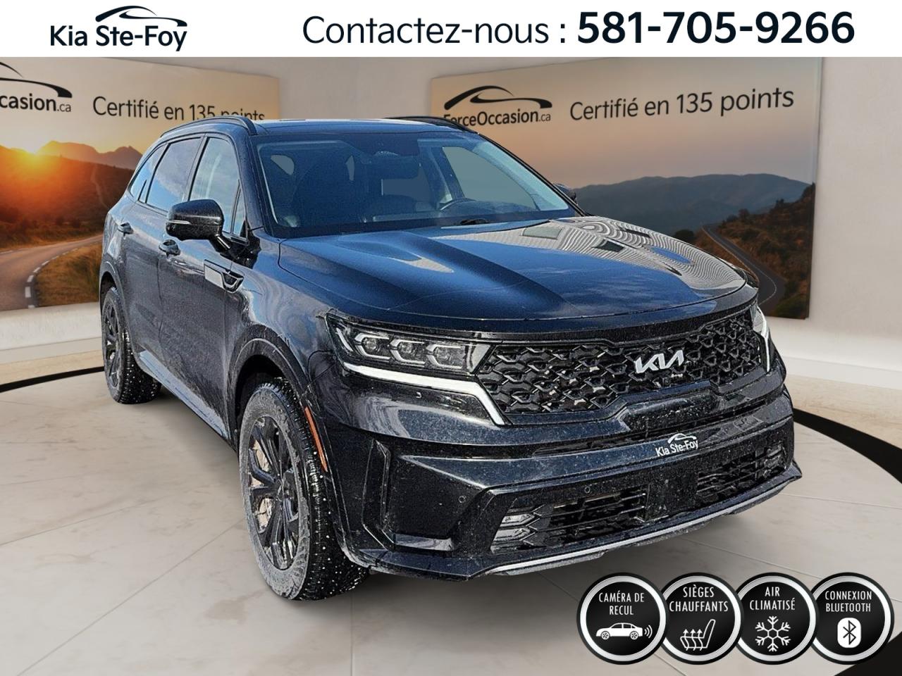 Used 2023 Kia Sorento SX *AWD *CUIR *TOIT *GPS *BI-ZONE *6 PASSAGERS for sale in Ste-Foy, QC