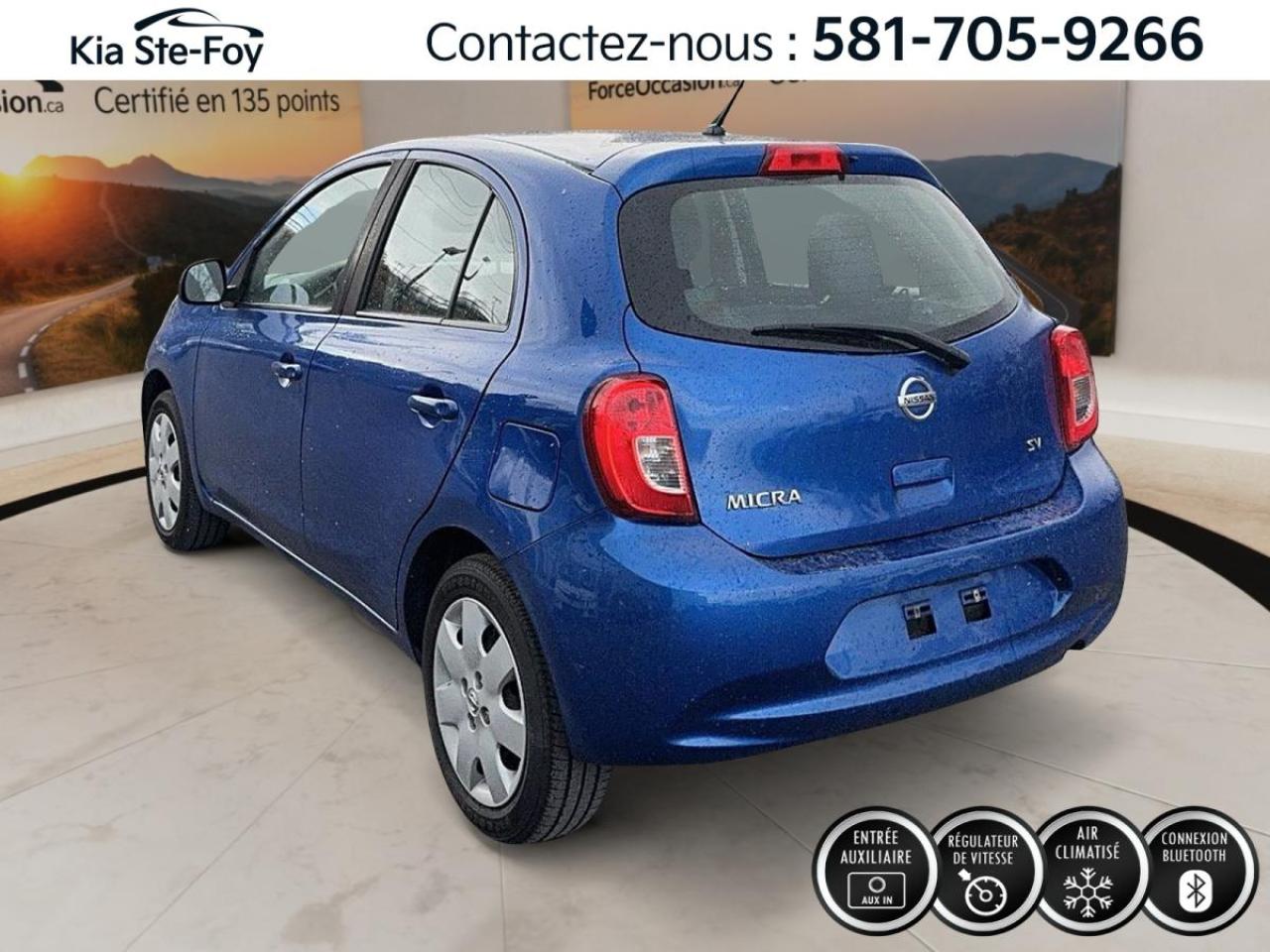 Used 2016 Nissan Micra SV *RÉGULATEUR *A/C *FM/AM *VITRE ÉLECTRIQUES for sale in Ste-Foy, QC