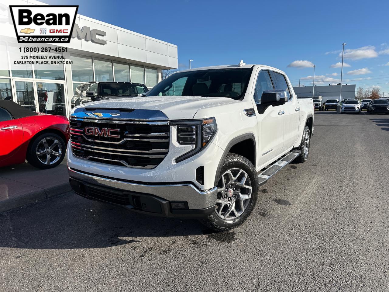 New 2025 GMC Sierra 1500 SLT DURAMAX 3.0L WITH REMOTE START/ENTRY, HEATED SEATS, HEATED STEERING WHEEL, VENTILATED SEATS, HD REAR VIEW CAMERA for sale in Carleton Place, ON