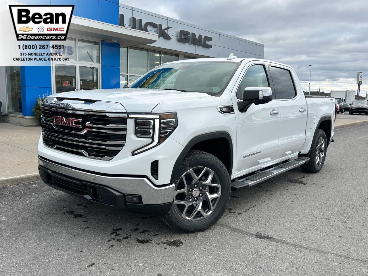 New 2025 GMC Sierra 1500 SLT DURAMAX 3.0L WITH REMOTE START/ENTRY, HEATED SEATS, HEATED STEERING WHEEL, VENTILATED SEATS, HD REAR VIEW CAMERA for sale in Carleton Place, ON